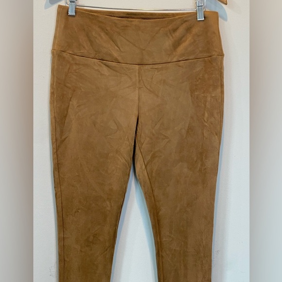 J. MCLAUGHLIN Hazelnut Lori Faux Suede Legging Brown Size Large Pants NWT - Picture 5 of 16